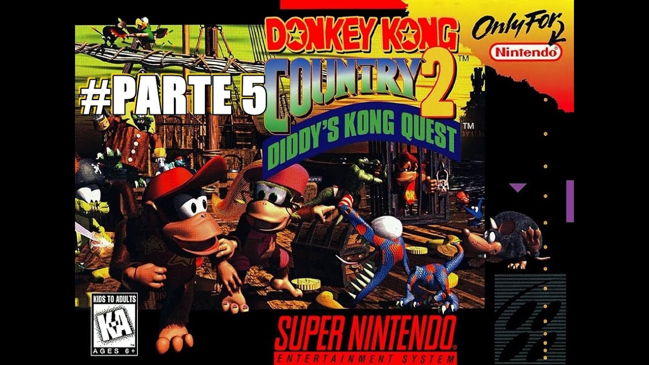 🎮 Donkey Kong Country 2 - Gameplay completa (Parte 5). 🍌