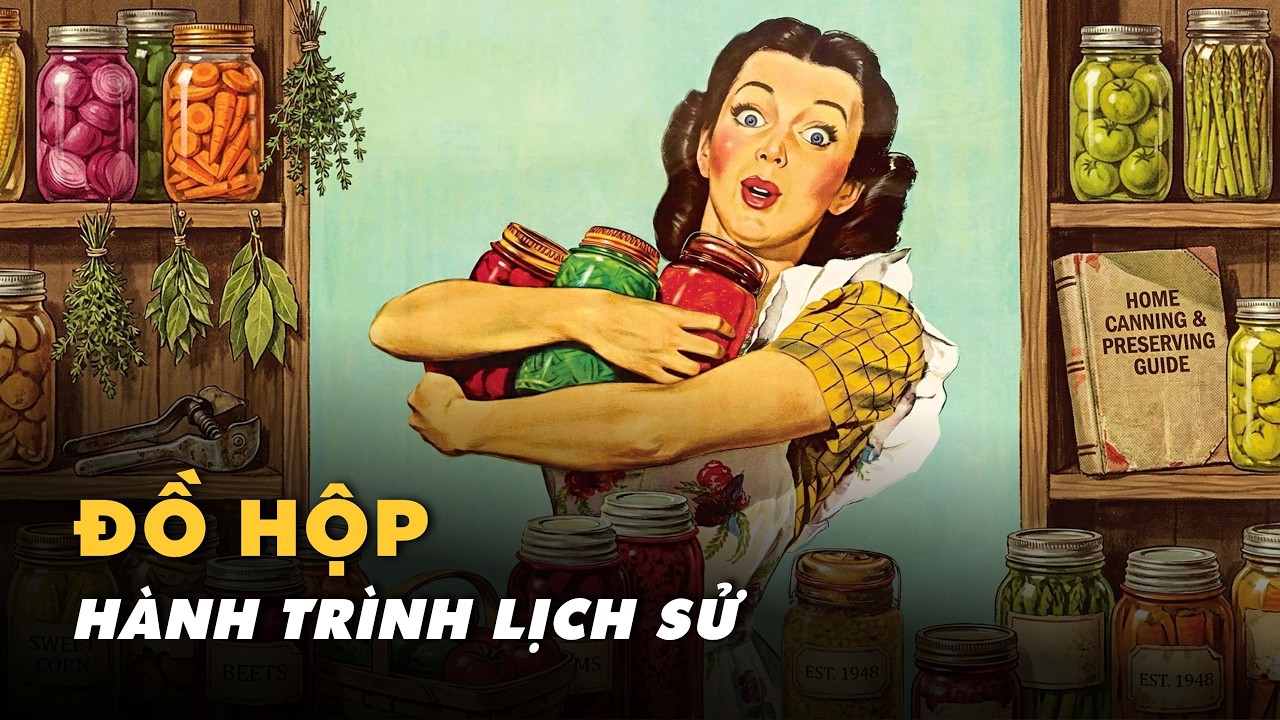 ĐỒ HỘP – Từ chiến trường Napoleon đến bữa ăn hiện đại | Lịch sử thực phẩm bảo quản thay đổi thế giới