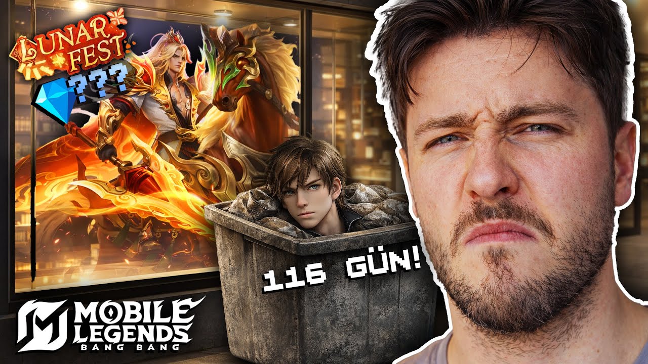 116 GÜN OYUN OYNAMIŞ AMA 🥴 - LEOMORD YENİ KOSTÜM - Mobile Legends