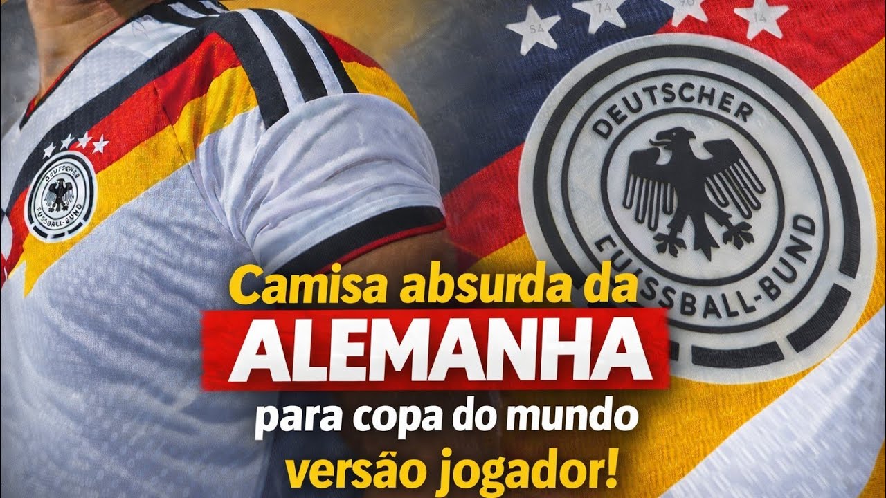 Camisa Alemanha pra copa 2026 versão jogador! Fornecedor chinês tailandesa 1.1