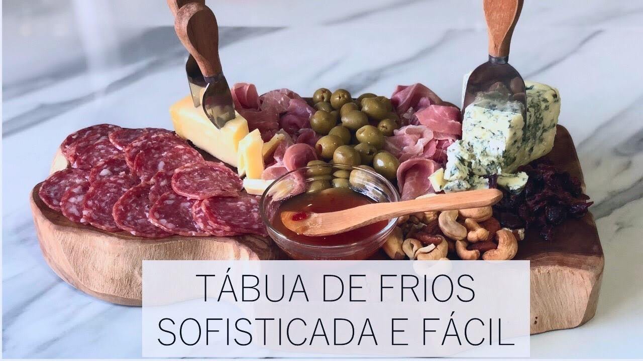 Como Montar uma Tabua de Queijo e Frios Facil, Rapida e Pratica - Gastando Pouco - Recebendo Amigos!