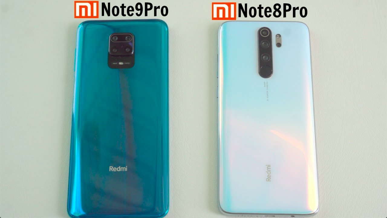 Redmi Note 9 Pro vs Note 8 Pro SpeedTest and Camera Comparison
