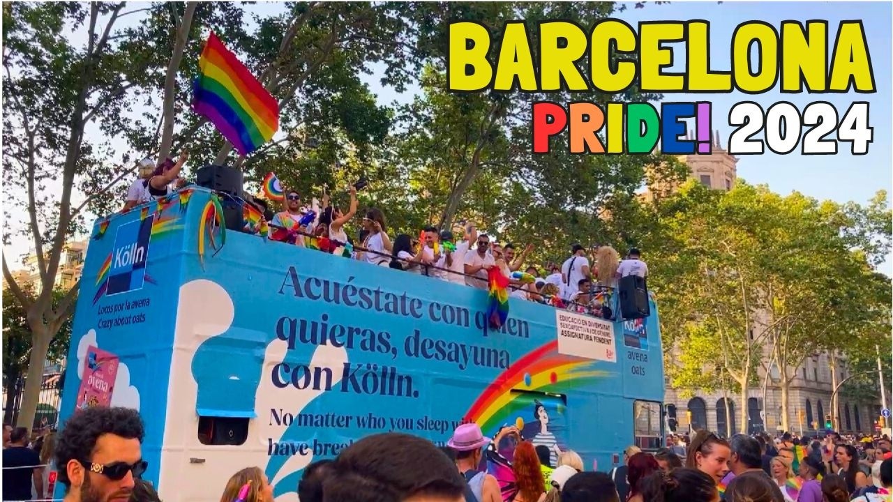 BARCELONA PRIDE! PARADE 2024 🌈 Desfile del Orgullo LGTBIQ+