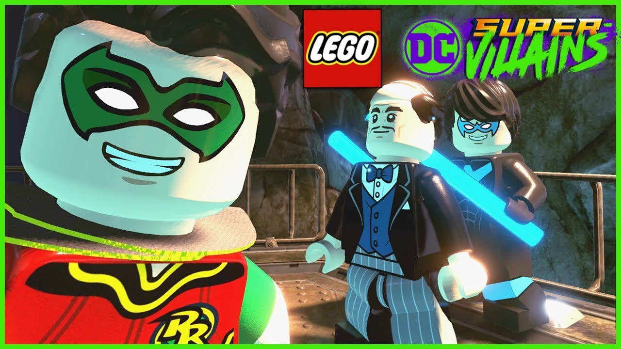Lego DC Super Villains - BATCAVE Tour & Alfred