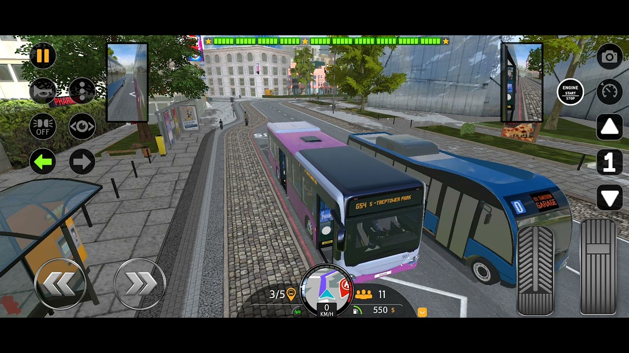 Bus simulator : EVO Berlin Route 4