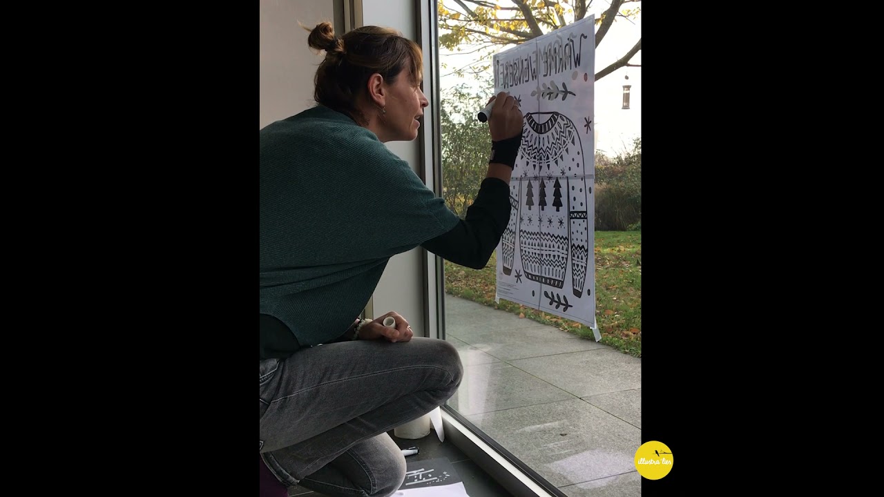 Hoe maak je een raamtekening? - illustralies