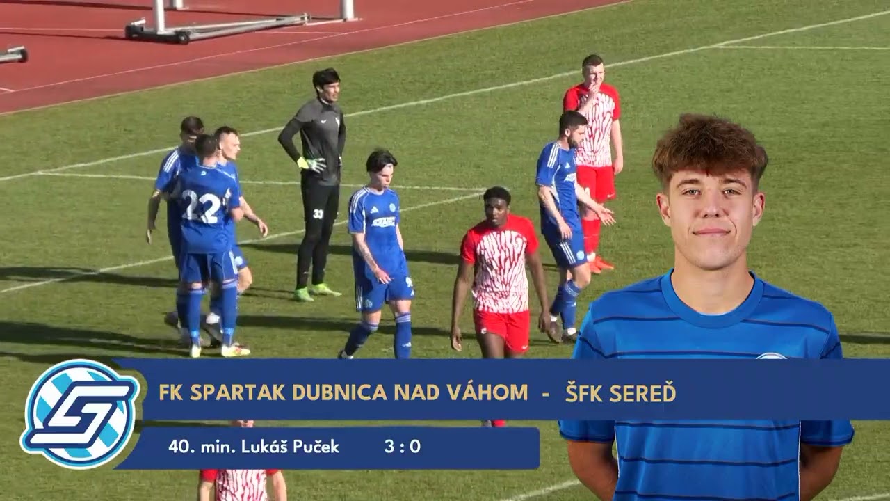 FK Spartak Dubnica - ŠKF Sereď   6 : 1       IV.liga   16.kolo    7.3.2026