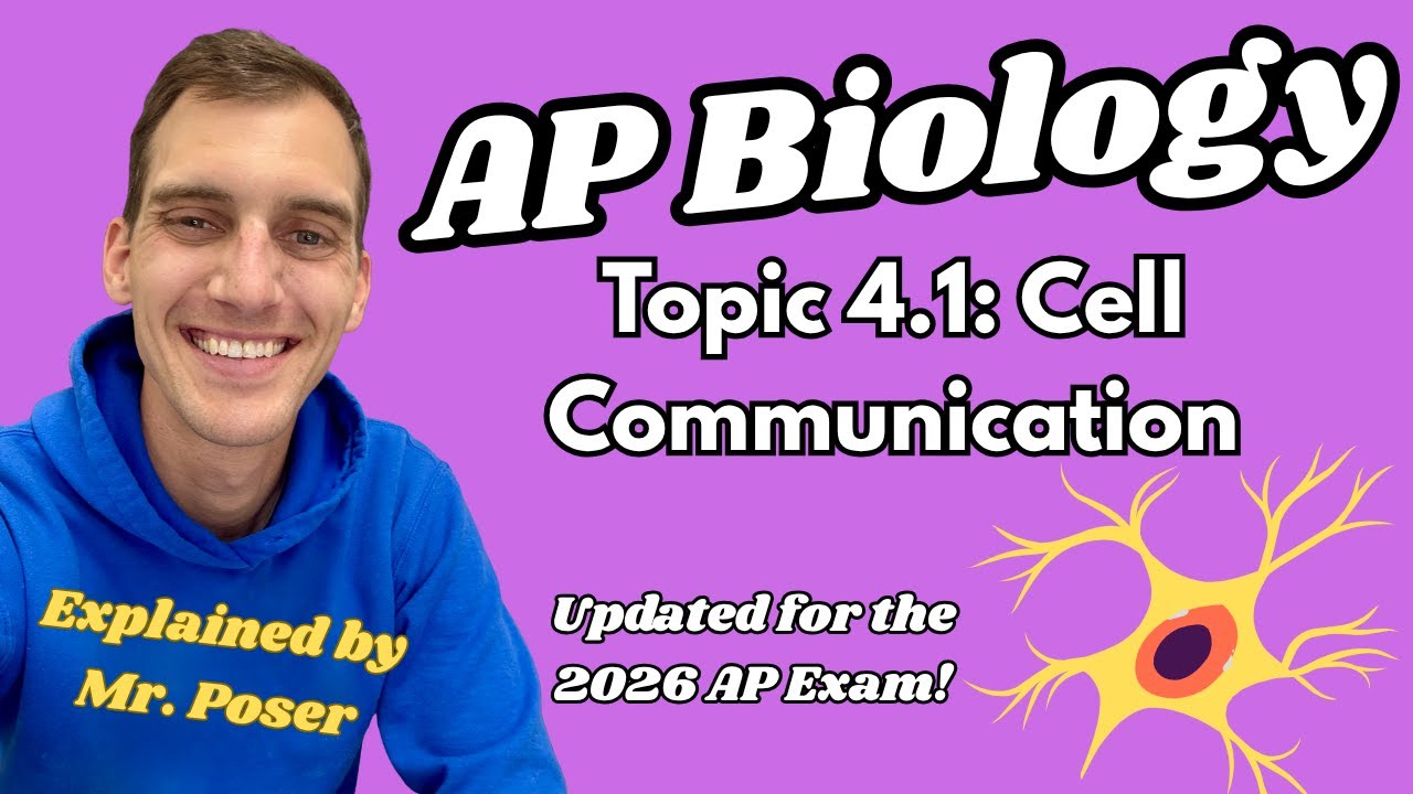 4.1 Cell Communication - AP Biology (Updated 2025-2026)