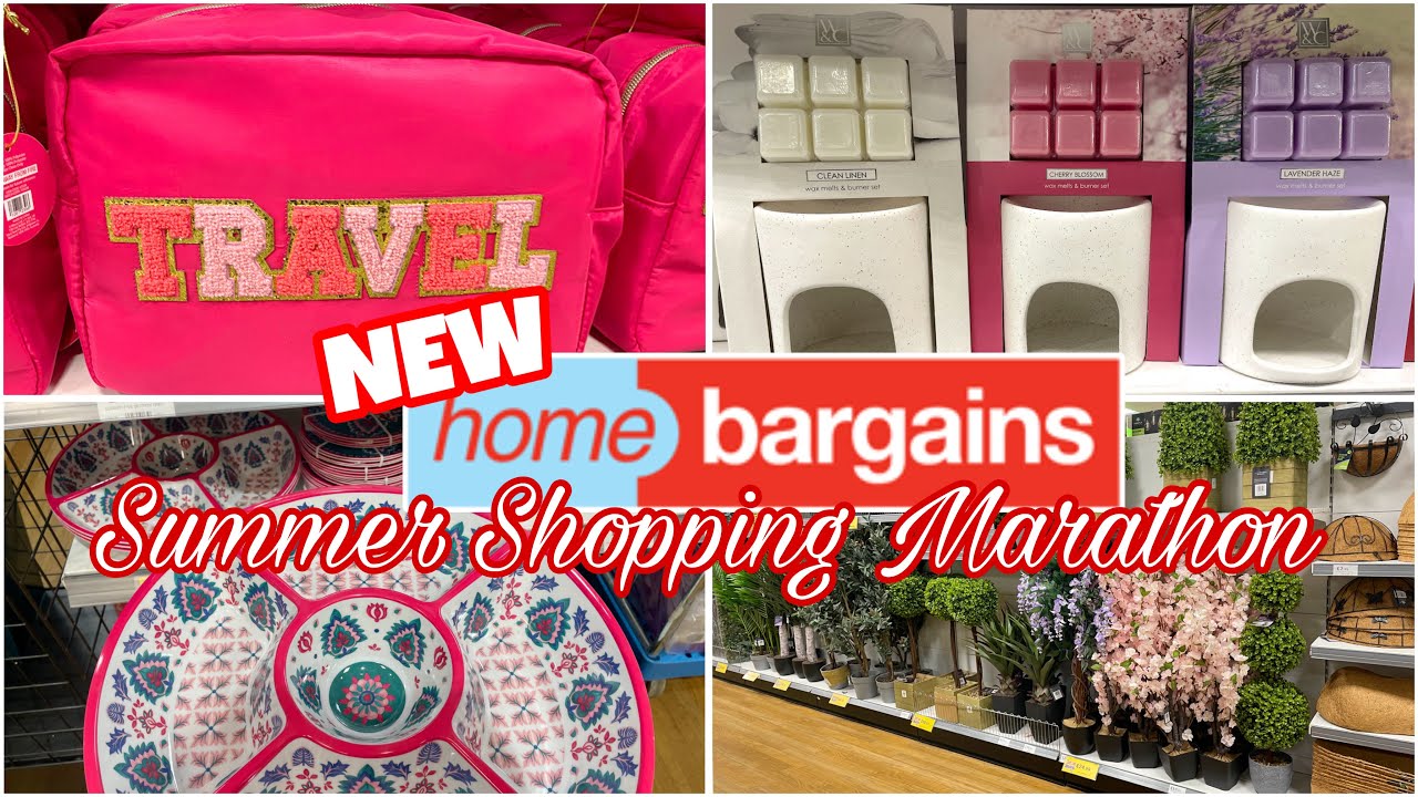 😍 NEW lN HOME BARGAINS‼️ SUMMER 2024 SHOPPING MARATHON 🌻 SHOP WITH ME | JUNE 2024 | COSY CORNER