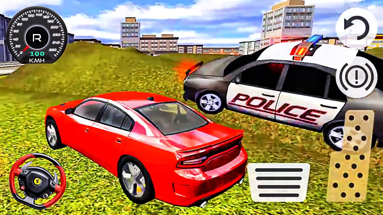 Extreme Car Driving Racing 3D: Police Cars Chase Bumps Challenge - Best Android Gameplay #2