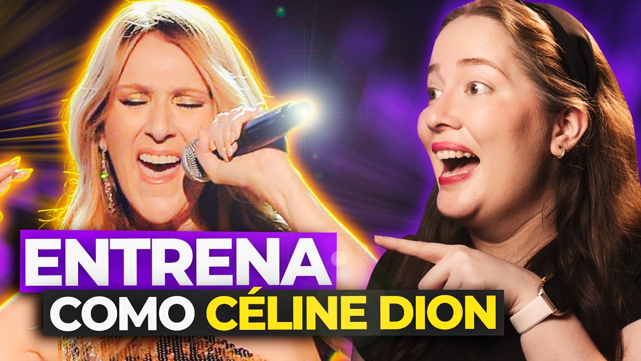Técnica vocal: Análisis detallado de ejercicios de calentamiento vocal de Celine Dion | YEKA COACH