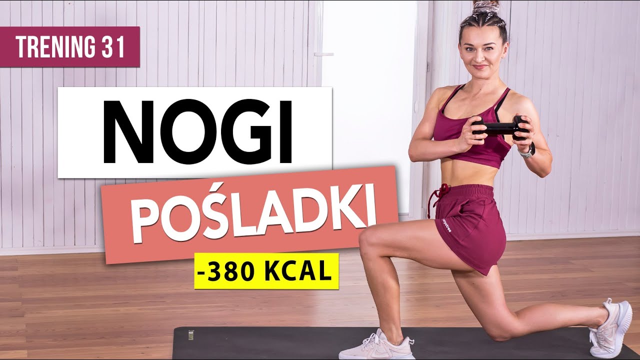 Wyzwanie 90 DNI | TRENING 31: Nogi i Pośladki | Monika Kołakowska