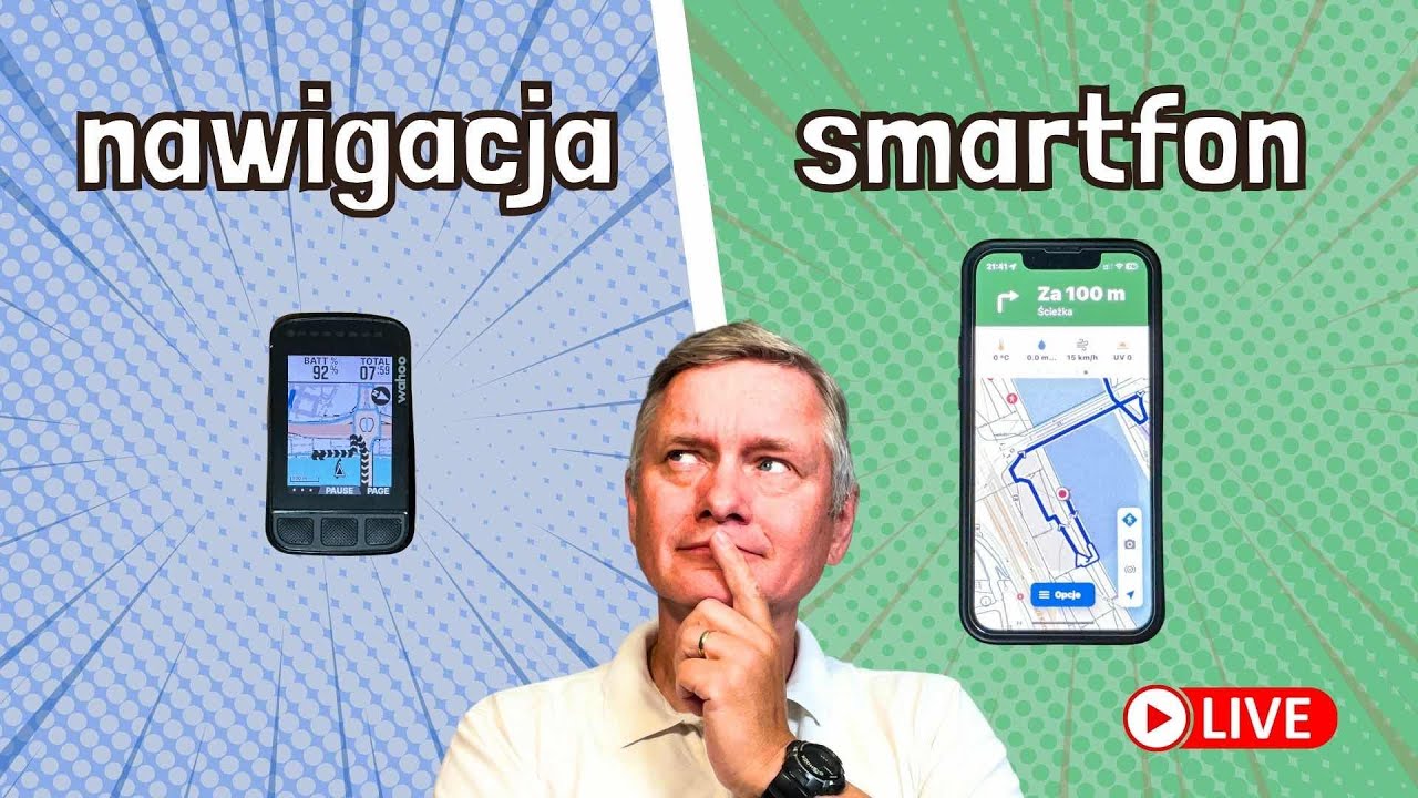 Wahoo, Garmin czy smartfon z mapami na rower?