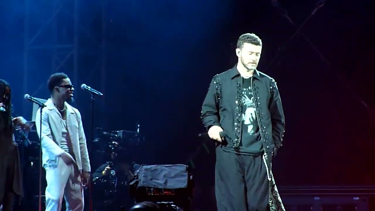 HD – Justin Timberlake - Ayo Technology/Chop Me Up/Give It to Me/4 Minutes @ Austria 14.07.2025