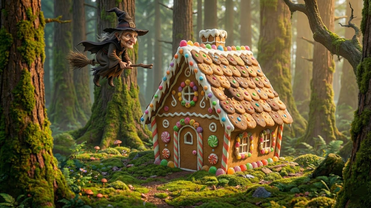O Perníkové chaloupce - Písnička pro děti | Melodínek 🏠