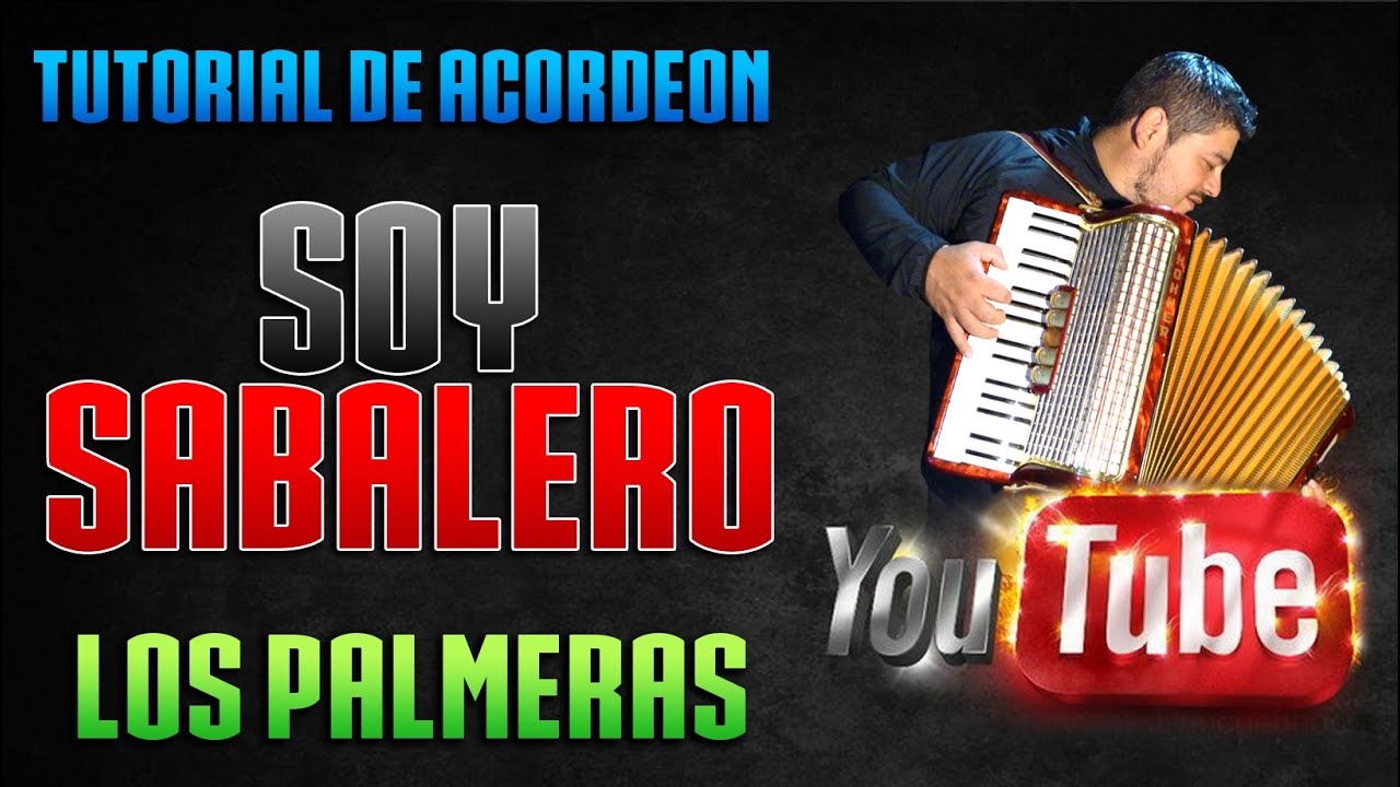 SOY SABALERO - TUTORIAL DE ACORDEON