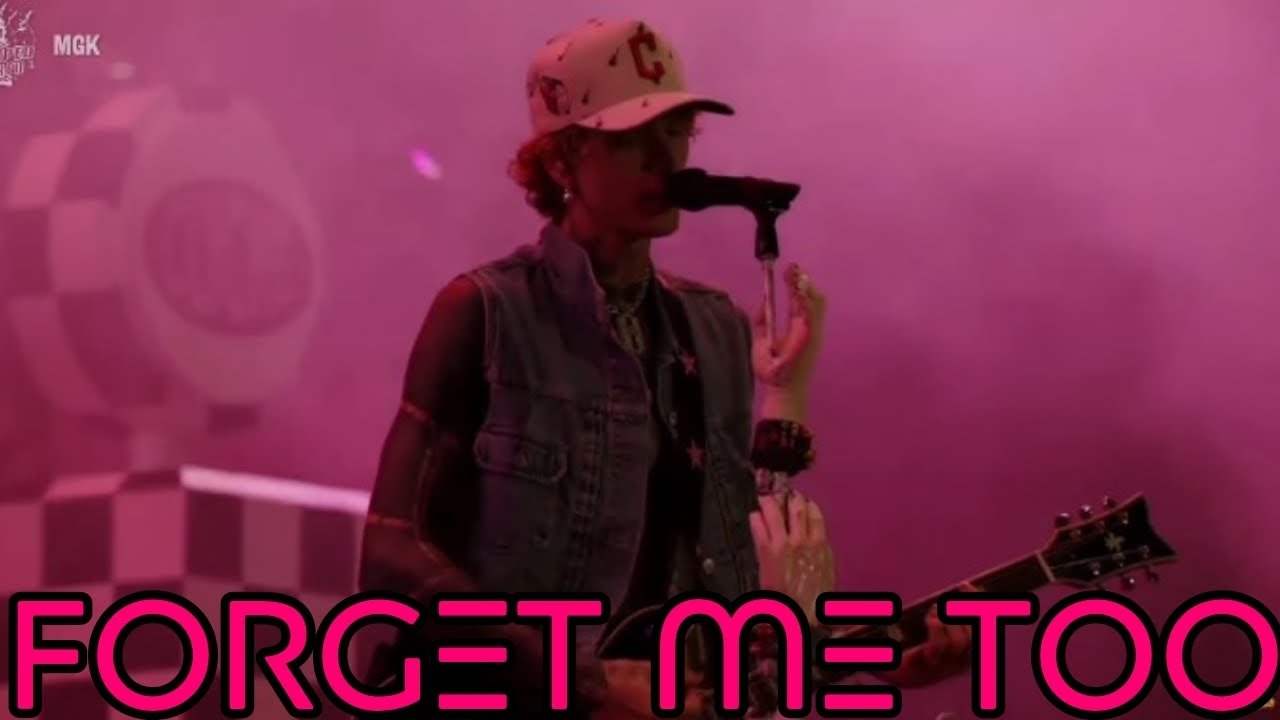 mgk - forget me too ft. casie (live from warped tour 2025 Orlando)