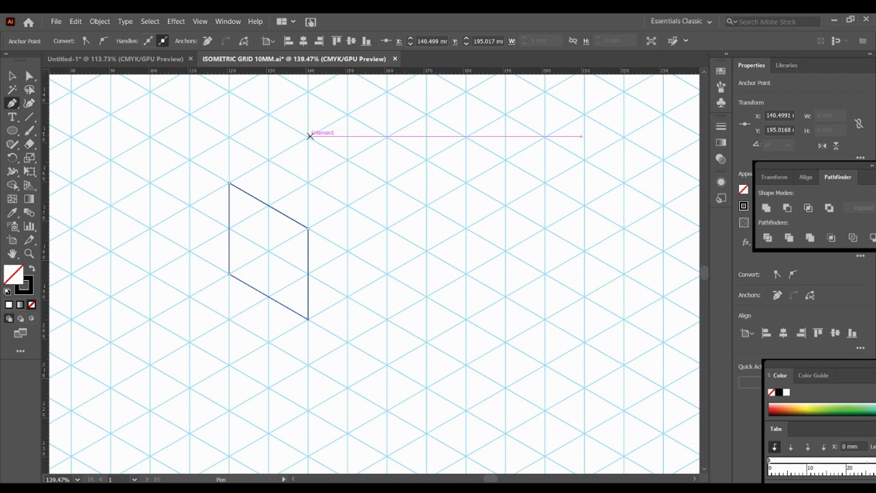 Isometric Ellipses in Adobe Illustrator