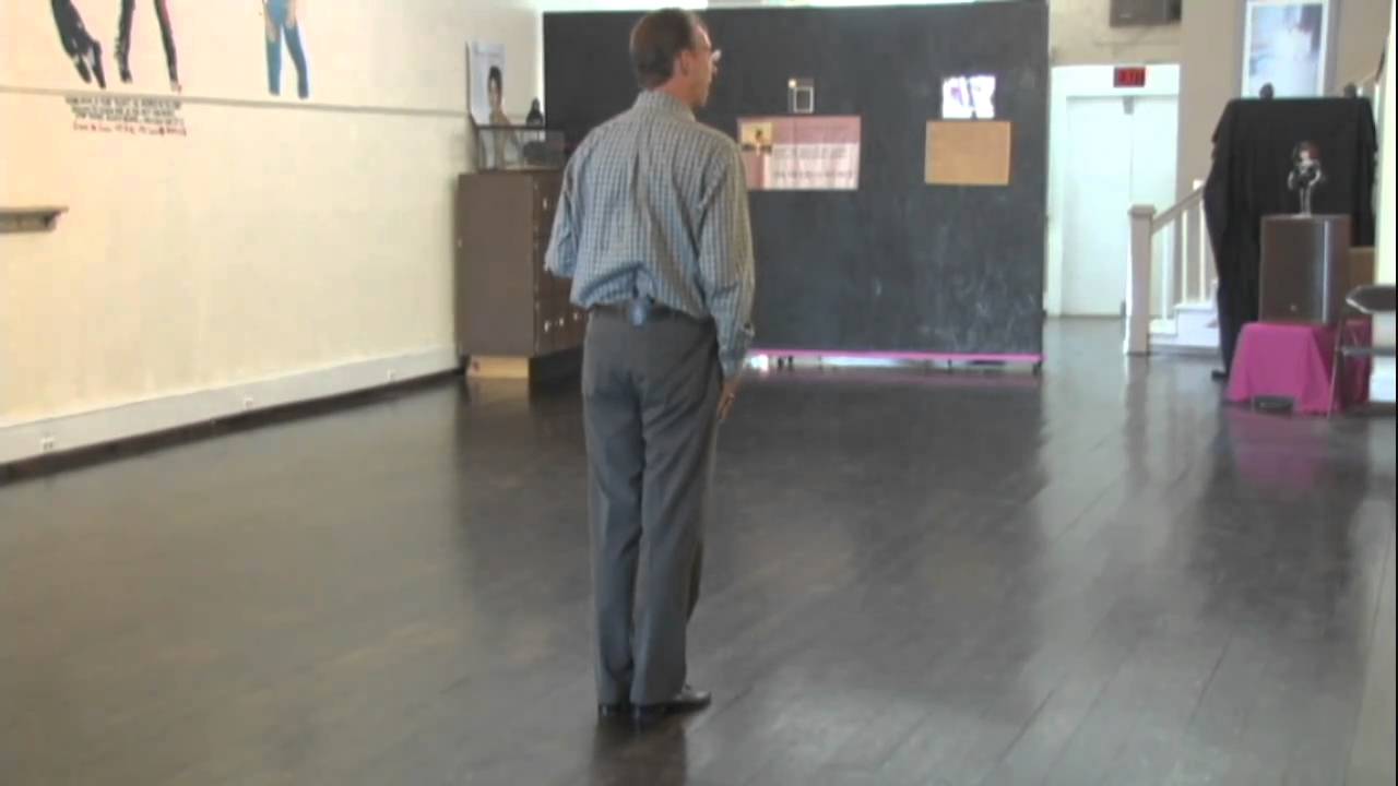 Country/Western 2-Step Dance Lesson. Mans Basic Steps