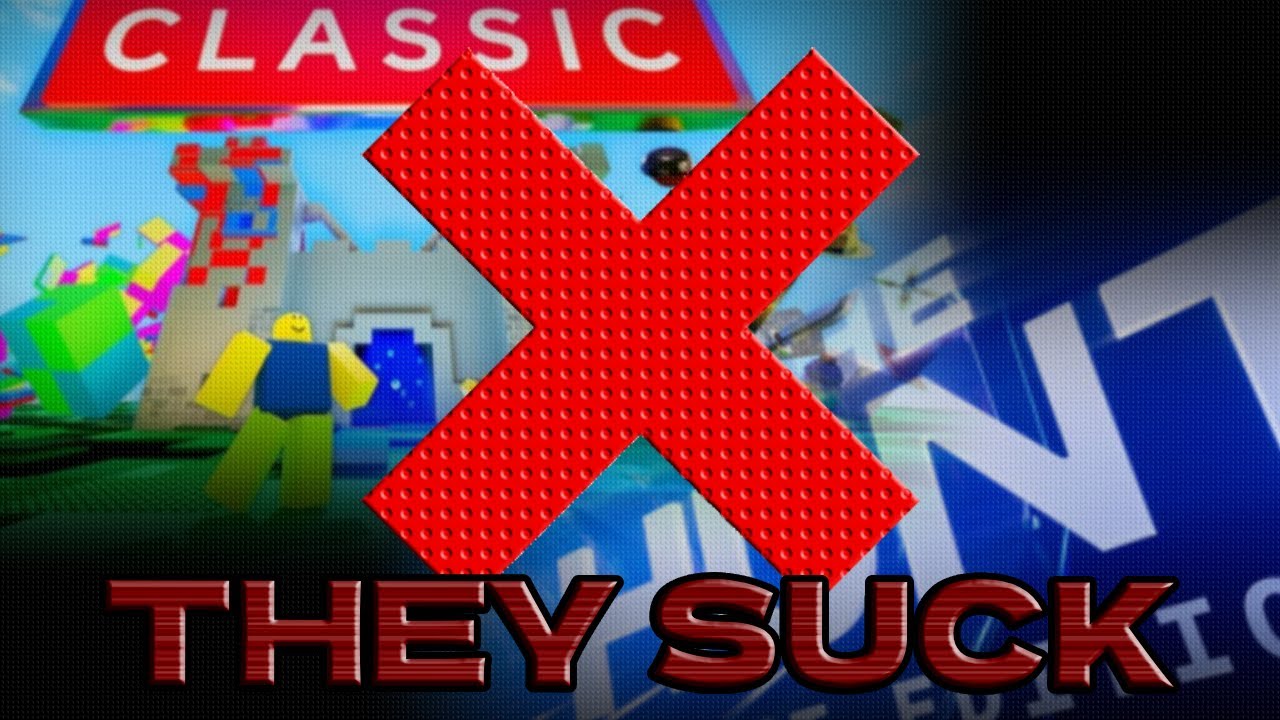 Why modern roblox events SUCK