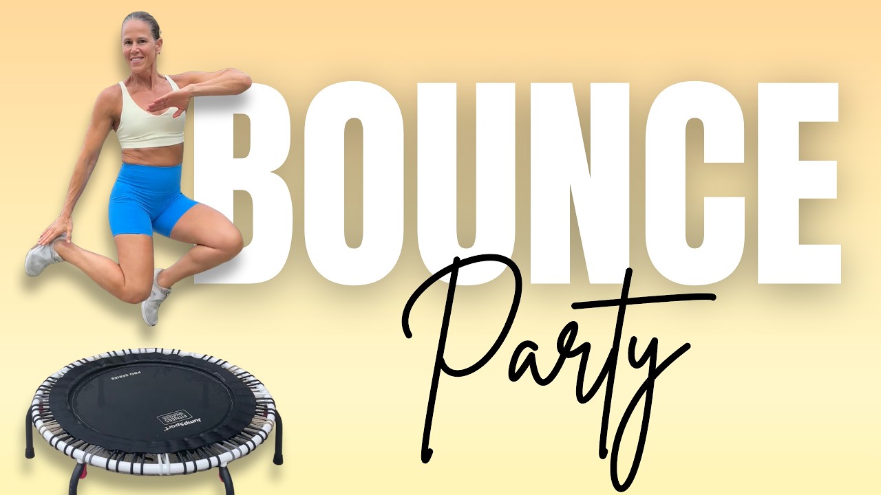 Pitbull Cardio Bounce Party | Sweaty Calorie Burning Rebounder Workout