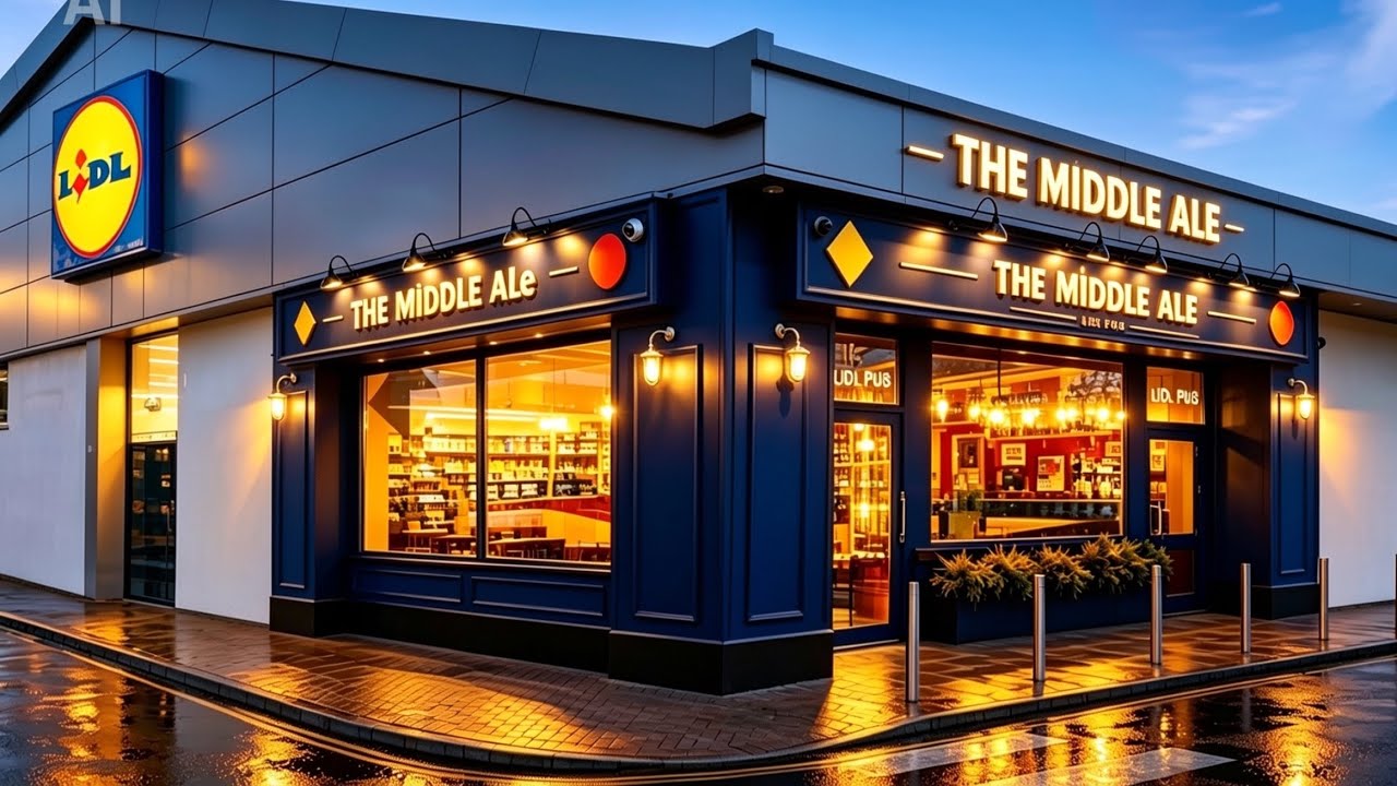 Первый в мире паб LIDL &mdash; THE MIDDLE ALE 🍺 Началось отлично &mdash; закончилось плохо 🍻