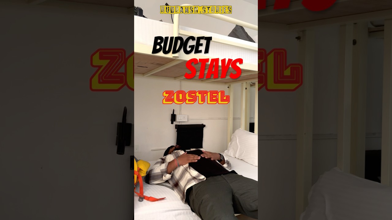 I Stayed At India's Coolest Budget Hostel🤩❤️||#vlogs #zostel #review #agra