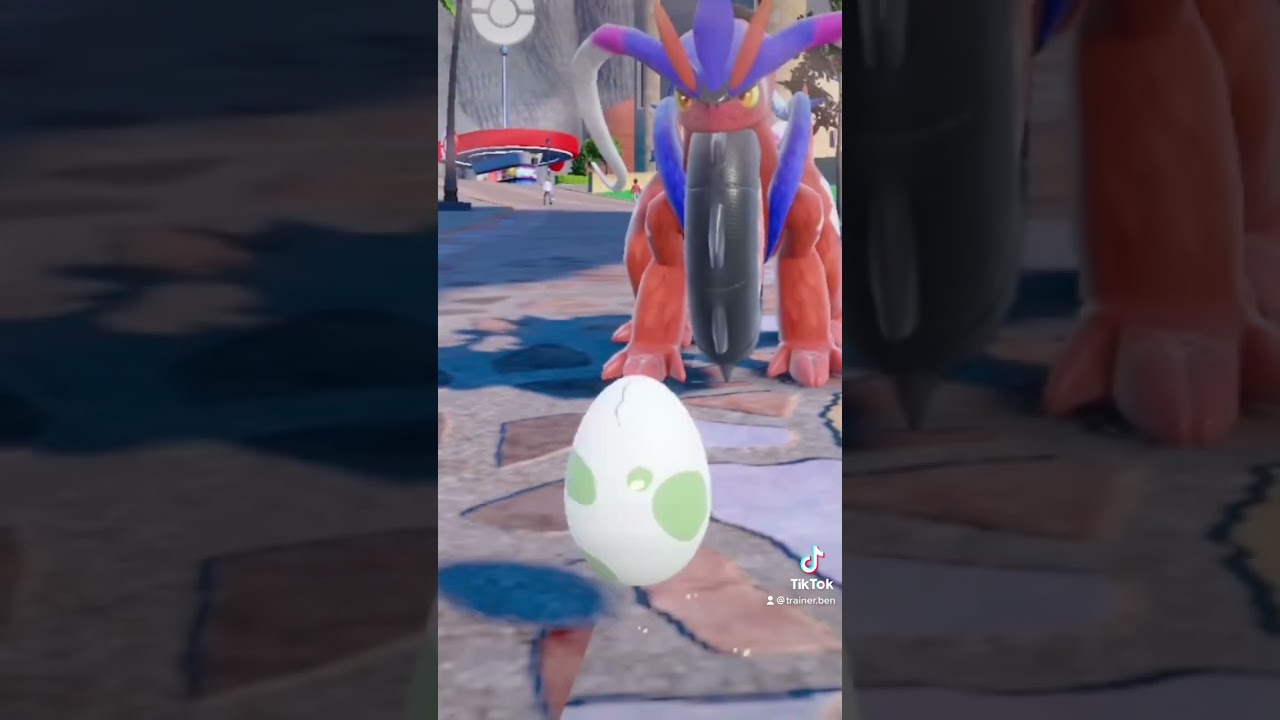 Shiny Charmander in 1st egg in Pok&eacute;mon Scarlet
