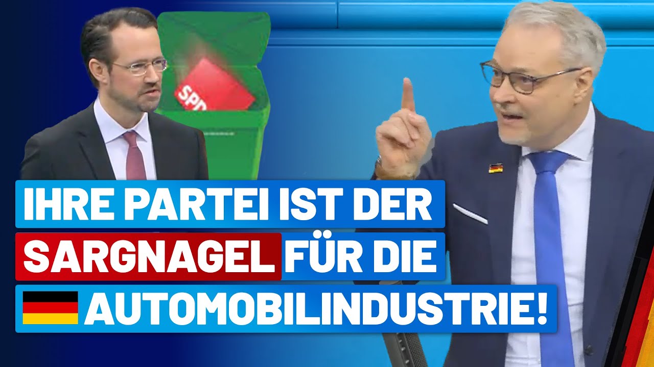 Marc Bernhard knöpft sich SPDler vor! - AfD-Fraktion im Bundestag