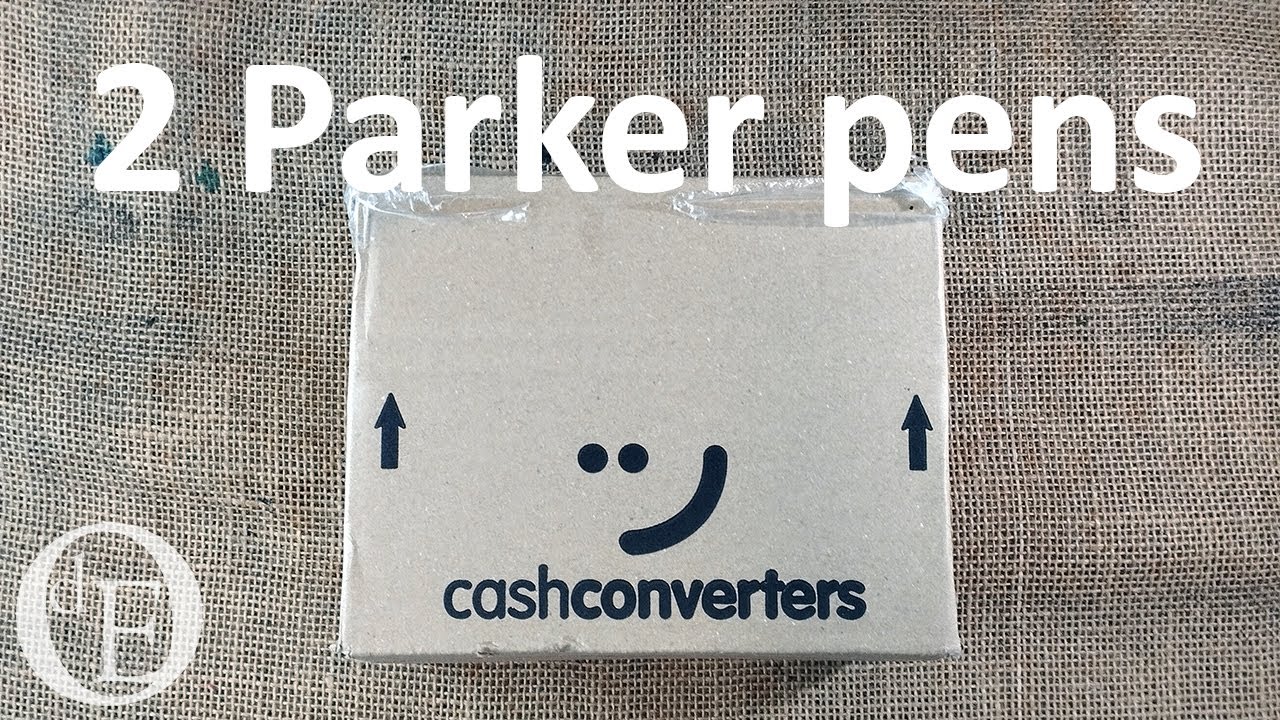 2 использованные ручки Parker в коробке из Португалии