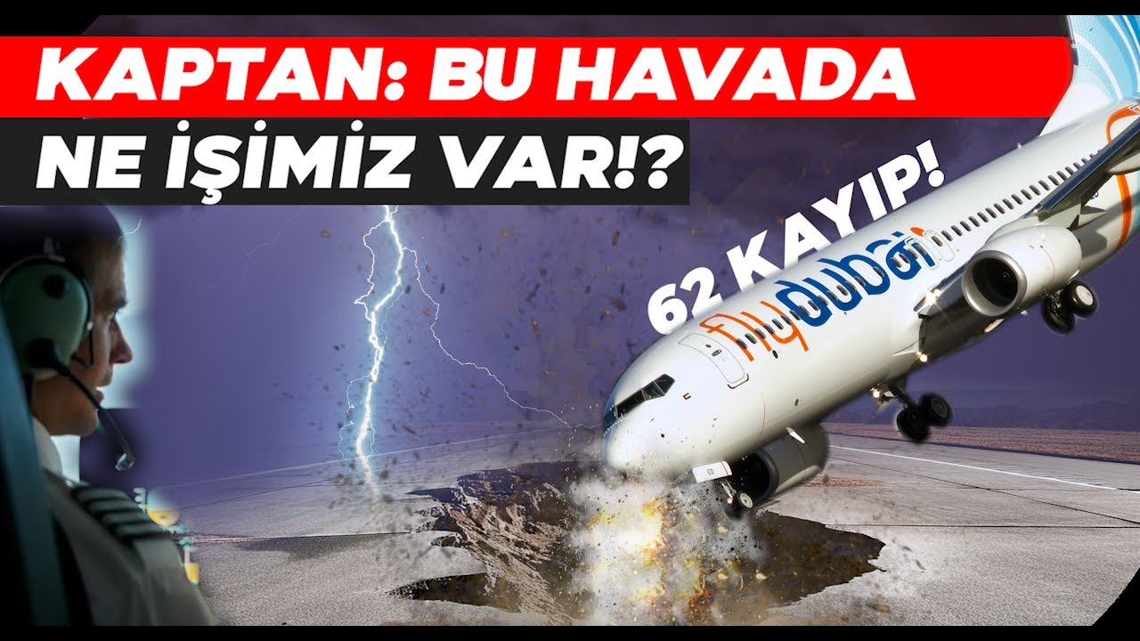 İNECEKLERİ PİSTE ÇAKILDILAR! Dubai Uçağında SAATLER SÜREN MÜCADELE