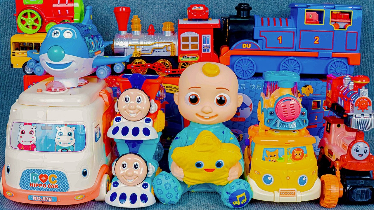 74 Minutes Satisfying with Unboxing Cocomelon Toys, Fire Truck Toy Collection | How to Smile