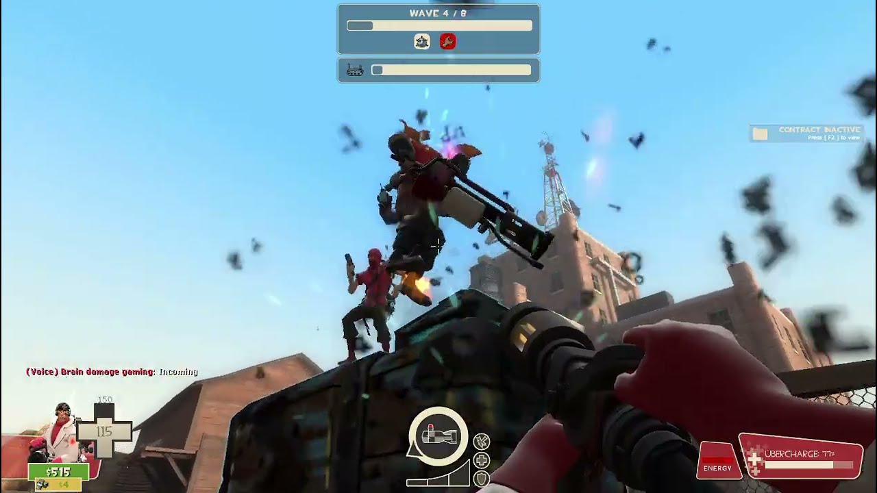Team Fortress 2 - Mann vs Machine tried Advanced for an aussie but no luck oh well