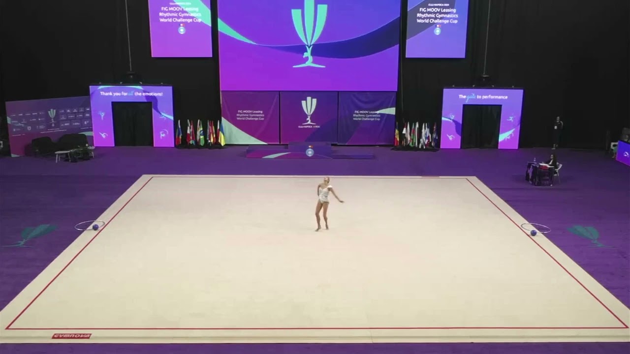 TANIYEVA Elzhana KAZ Ball Moov Leasing WCC ClujNapoca 2024