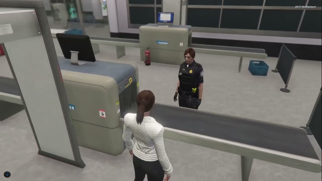LuckyV GTA RP - Alice Logan #1 Einreise ins neue Flughafen auf LuckyV (So 4.9.2022 Highlights)