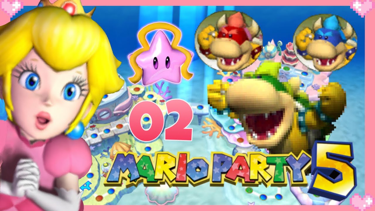 💗 Mario Party 5 (Story Mode) 02 - Peach Gameplay 💗