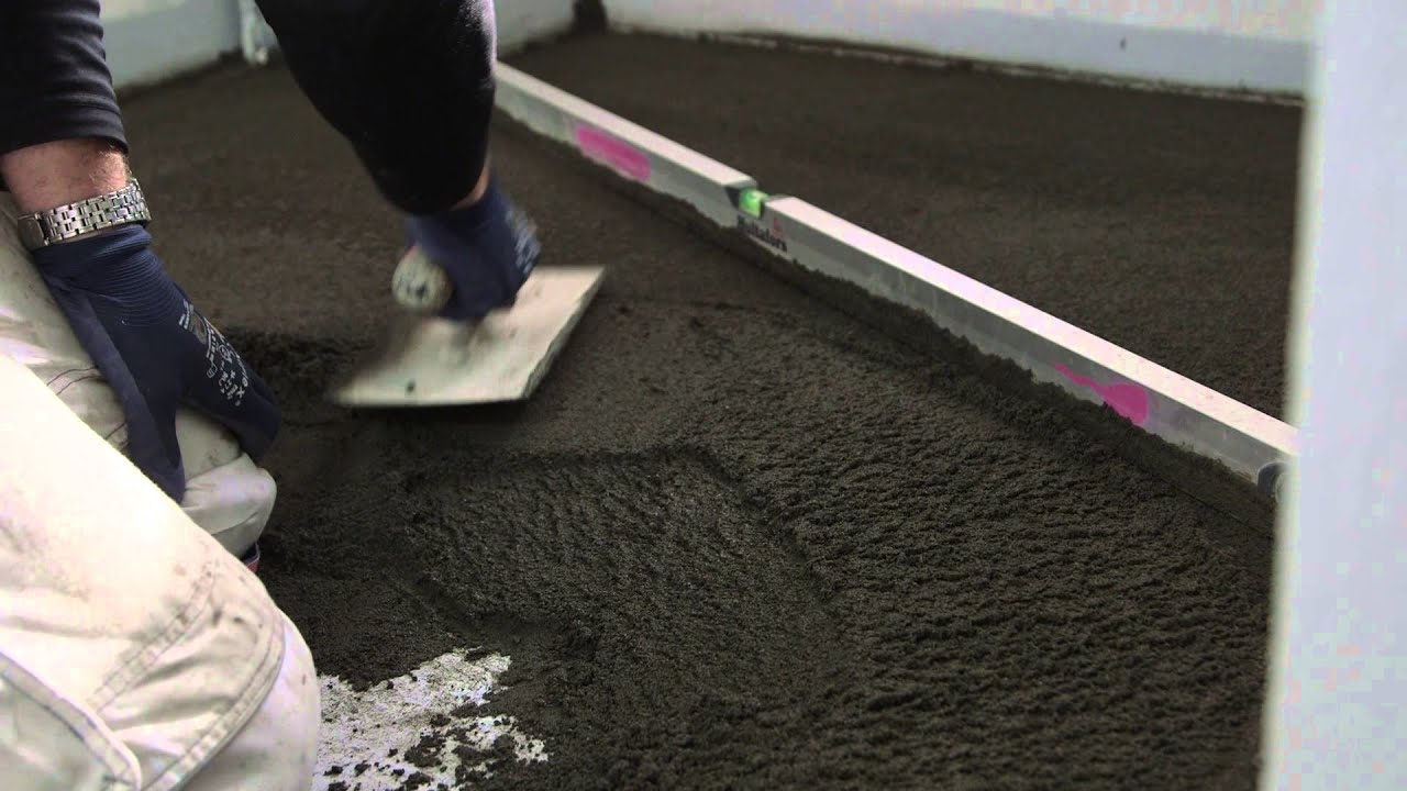 Støbning af tyndt fibertonlag - let vådrum