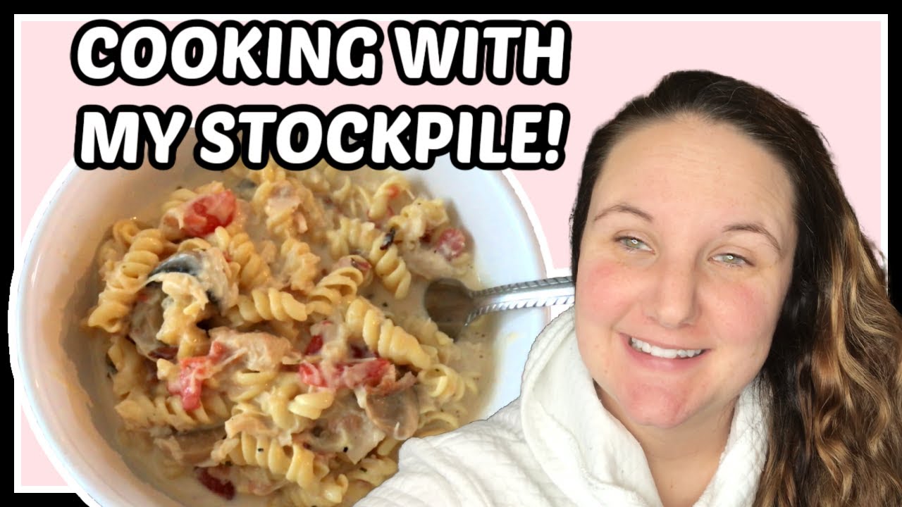 4 FAVORITE PREPPER PANTRY MEALS // cook with me using only shelf stable ingredients from my pantry!