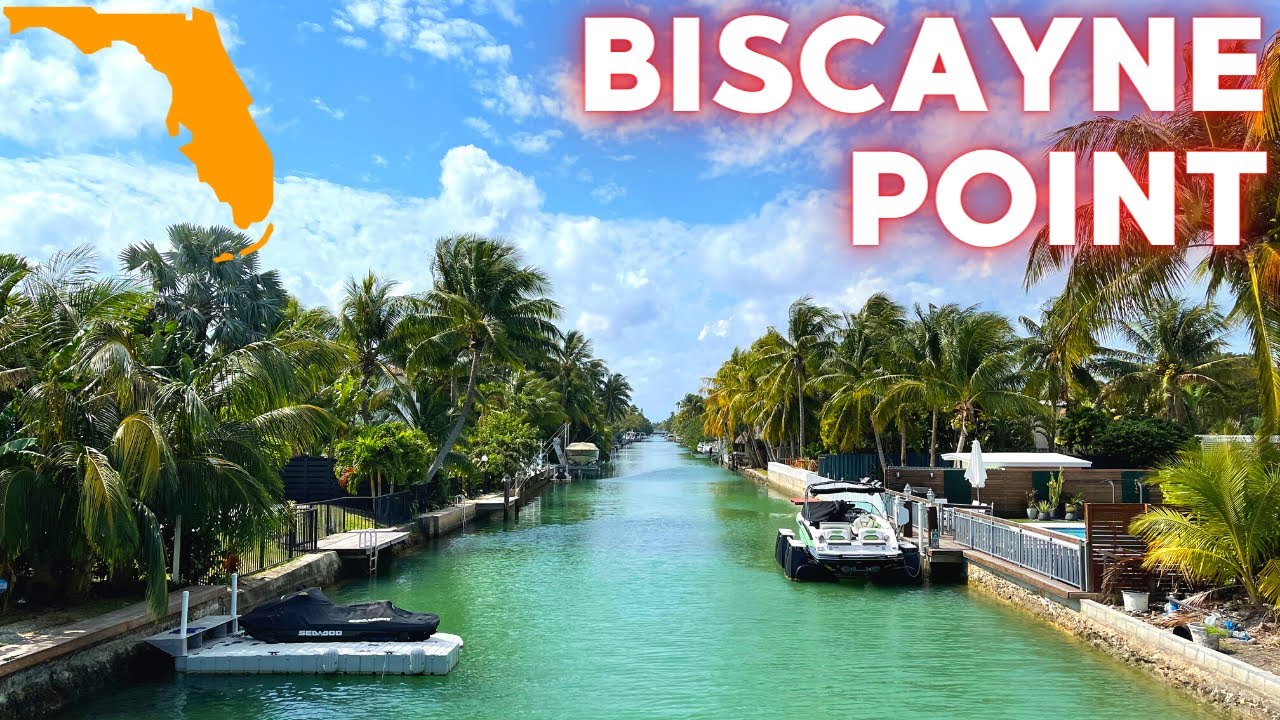 Biscayne Point Walking Tour Part 1 (Miami Beach Florida)