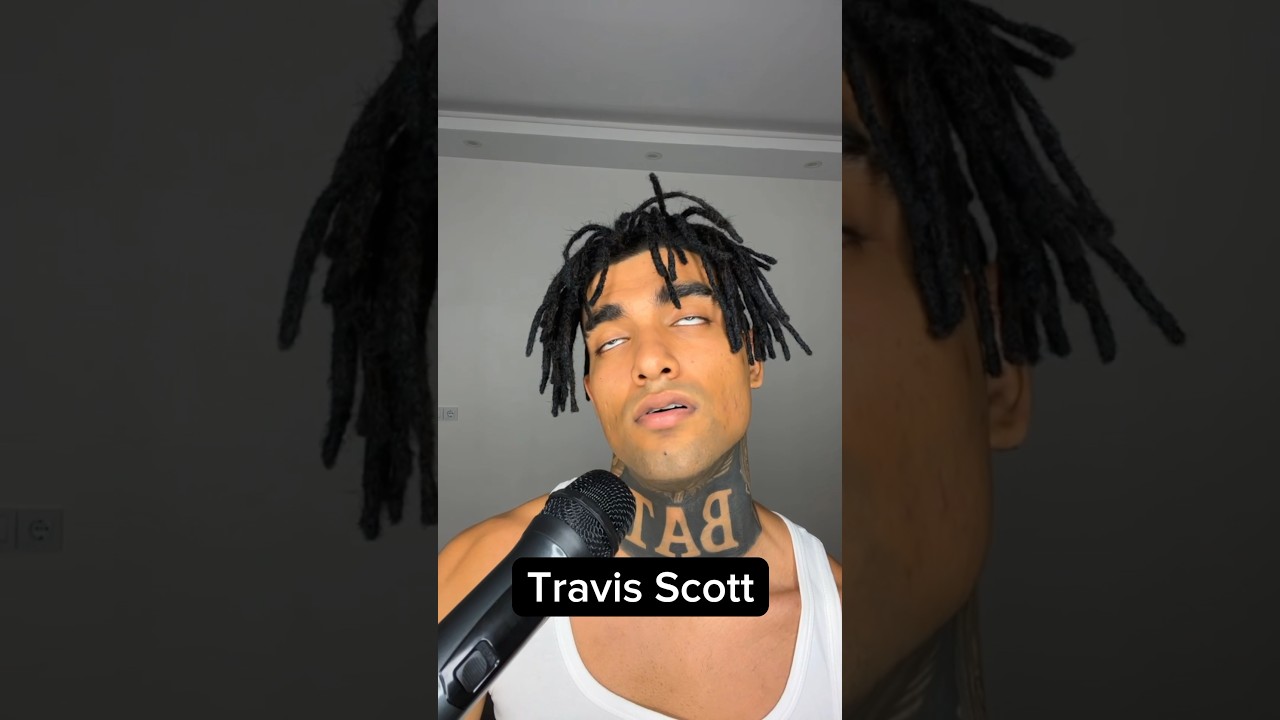 Travis Scott In Studio For Goosebumps: