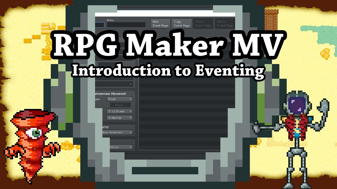 RPG Maker MV Introduction to Events