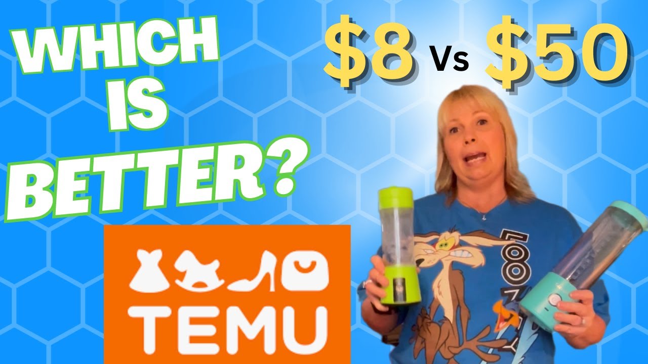 BLENDJET 2 vs TEMU Personal Blender | Generic Blender vs Viral Blender | FULL Comparison