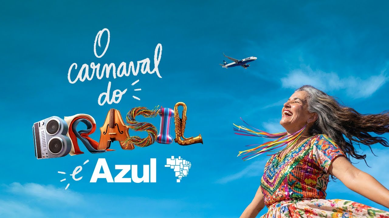 O Carnaval do Brasil &eacute; Azul | Azul Linhas A&eacute;reas