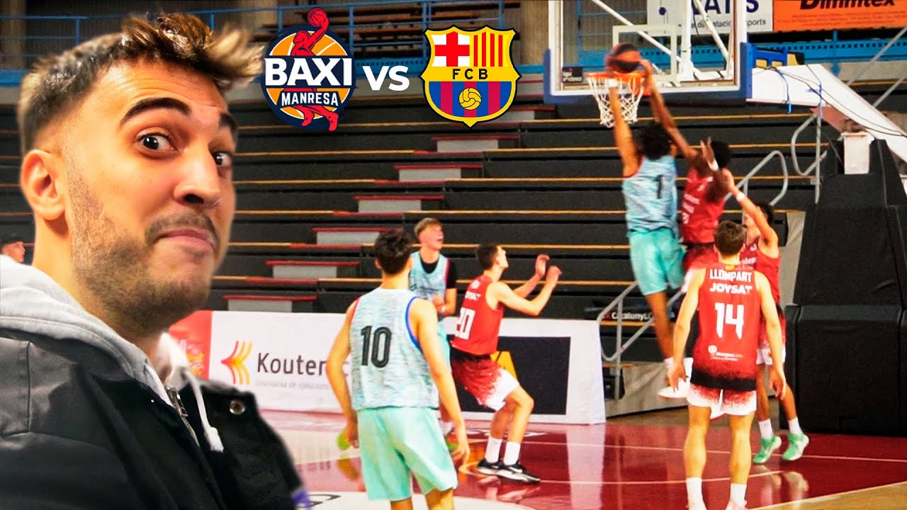 🏀 MIDEN +2 METROS CON MENOS DE 18 AÑOS!! 😱 HUMILLAN al BARÇA JUNIOR!