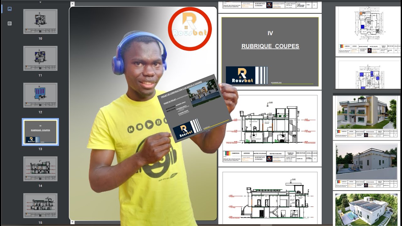 DOCUCUMENTION et Mise en Page Dans ArchiCAD : exemple concret