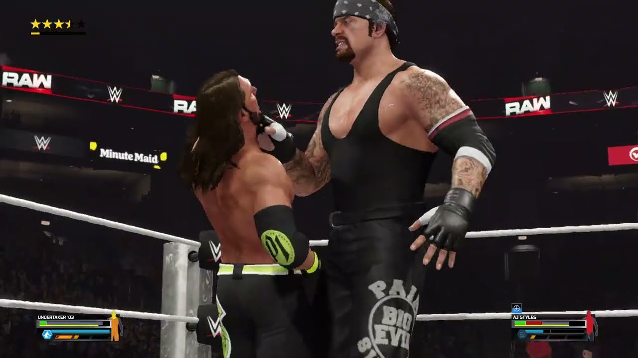 Undertaker vs AJ Styles – Last Man Standing Match