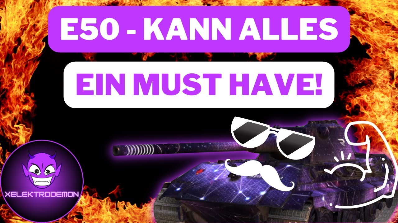 E50 [Replay Review] - Der Allrounder geht immer! [World of Tanks - Deutsch]