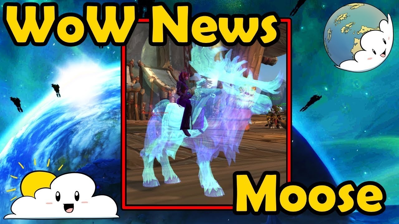 Bite Sized WoW News - Moose Mount Week