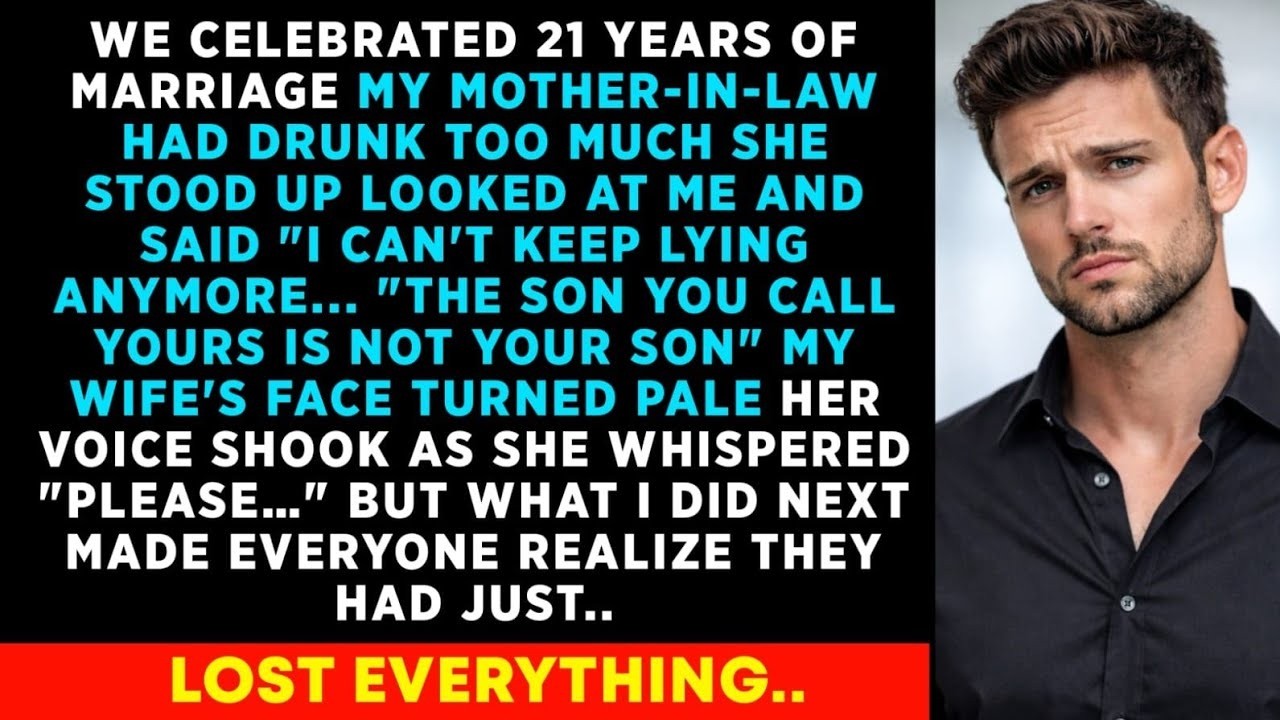 The Son You Call Yours Is Not Your Son, My Drunk Mother-In-Law Yelled At our 21th Anniversary - Then