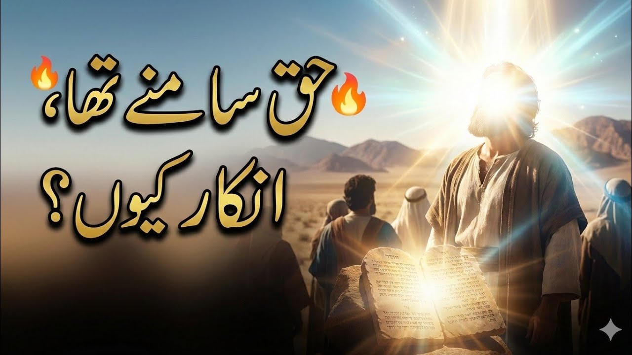 Hazrat Musa Ki qume.“The Truth Was Clear — Why Was It Rejected?”